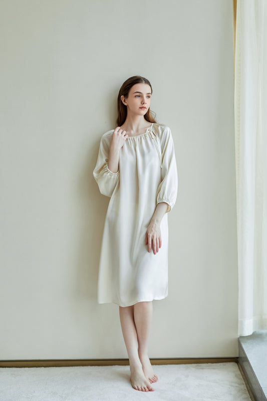 19-Momme Mulberry Silk Dress – Women’s Sleepwear & Loungewear