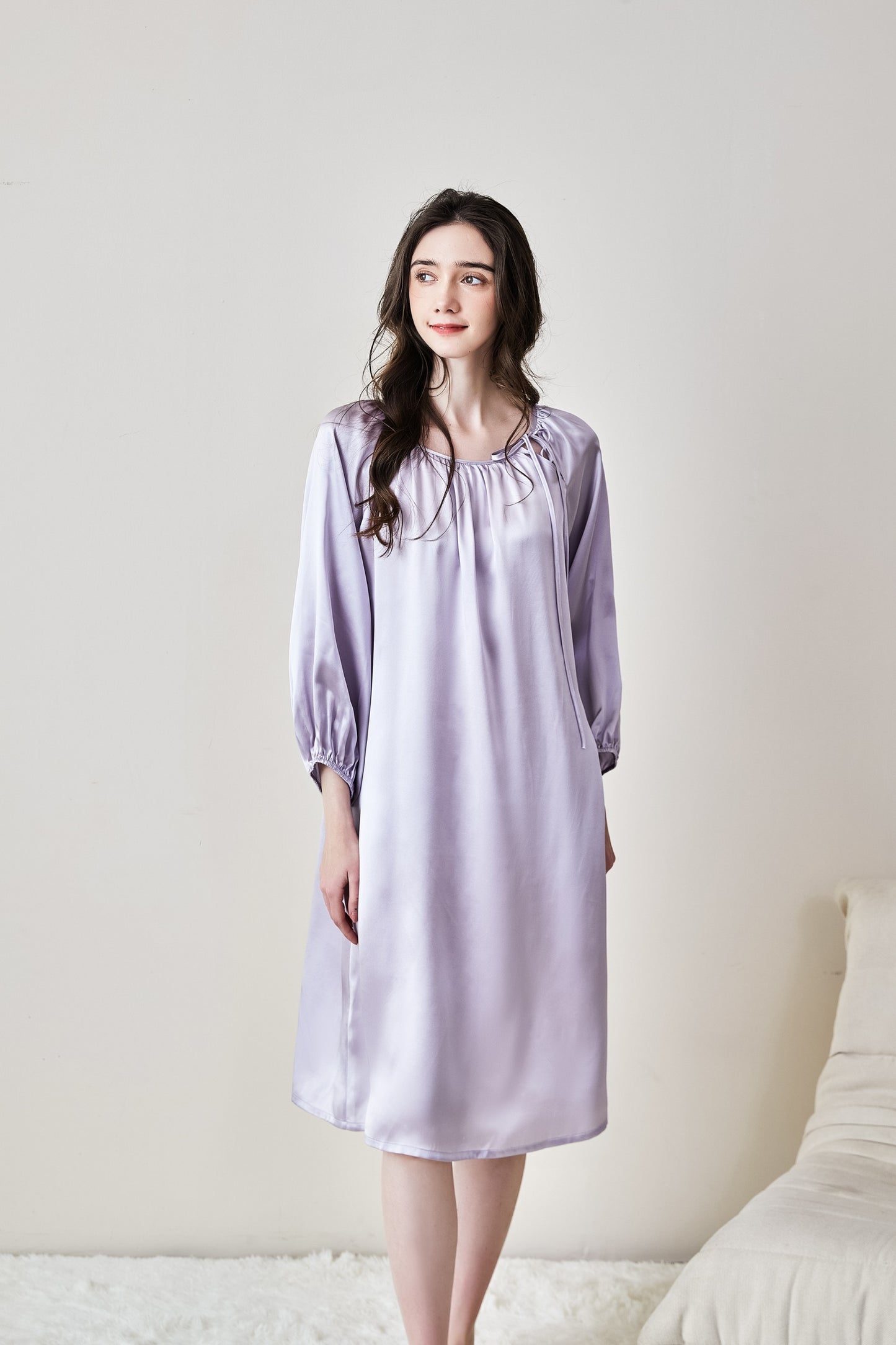 19-Momme Mulberry Silk Dress – Women’s Sleepwear & Loungewear