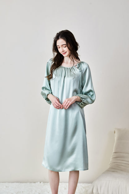 19-Momme Mulberry Silk Dress – Women’s Sleepwear & Loungewear