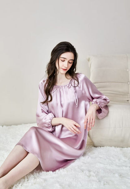 19-Momme Mulberry Silk Dress – Women’s Sleepwear & Loungewear