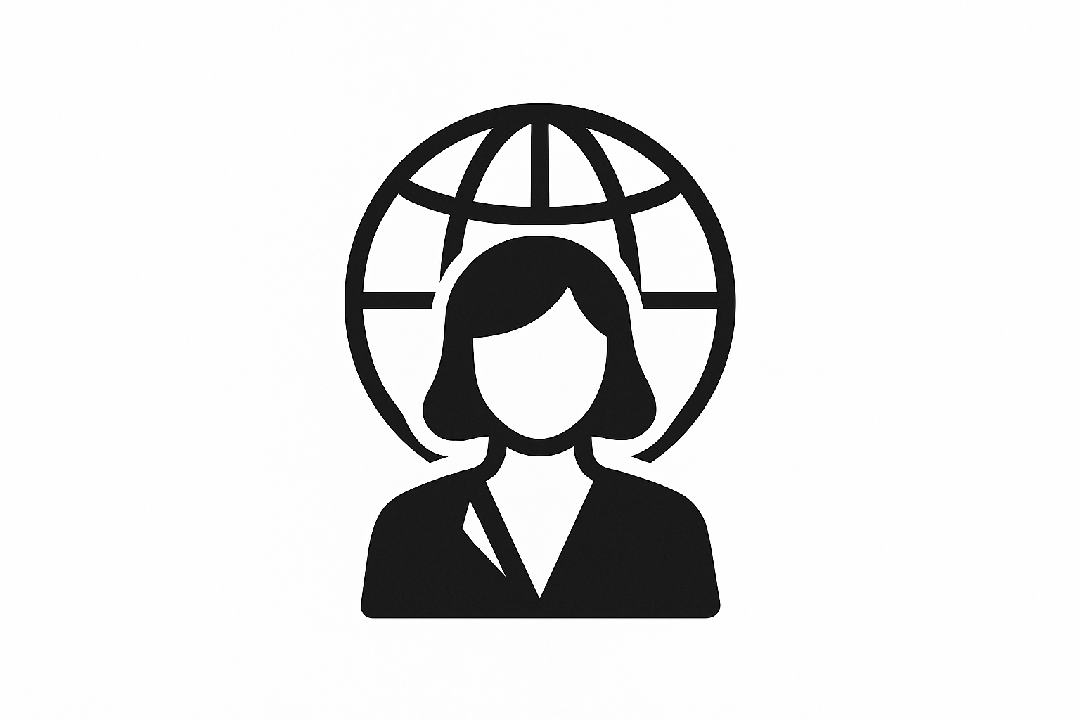 全球女性优雅自信图标